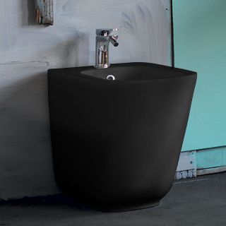 Биде напольное Kerasan Tribeca 512031 черное